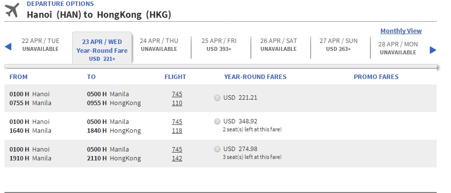 Vé máy bay giá rẻ đi Hồng Kông