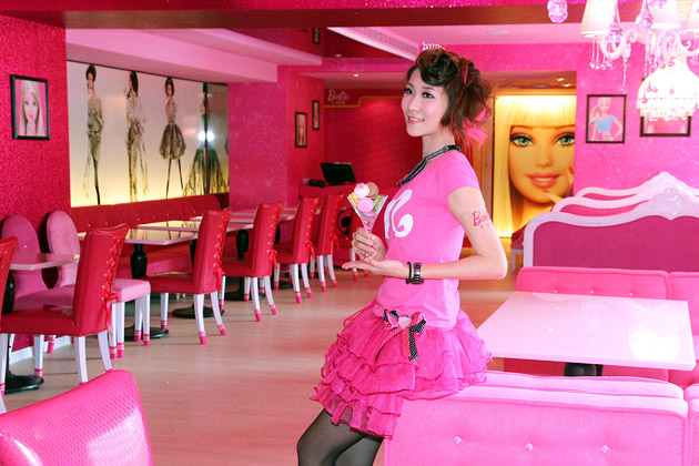 Barbie Cafe siêu dễ thương ở Đài Bắc