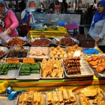 No nê với chợ đêm ẩm thực Brunei