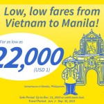 Ưu đãi vé máy bay đi Philippines chỉ còn 1 peso