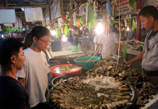 Chợ hải sản ở Boracay