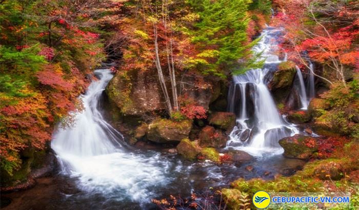 Thác Naena - một trong 3 thác nước đẹp nhất Nhật Bản