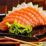 thì Sashimi chính là nữ hoàng của của hương vị tinh khiết đến từ đại dương