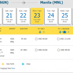 Chiều về từ Manila-Hồ Chí Minh