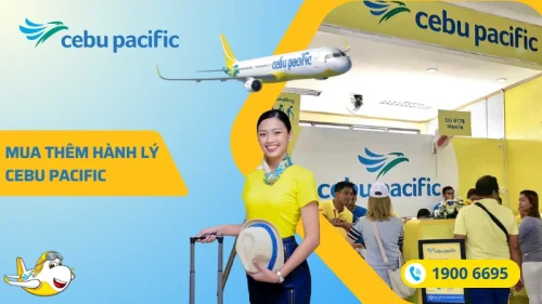 Mua thêm hành lý Cebu Pacific