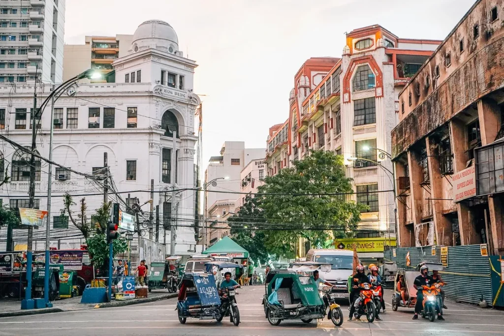 Đường Escolta ở khu phố Tàu Binondo