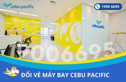 Đổi vé máy bay Cebu Pacific