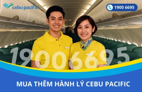 Mua thêm hành lý Cebu Pacific đi Philippines